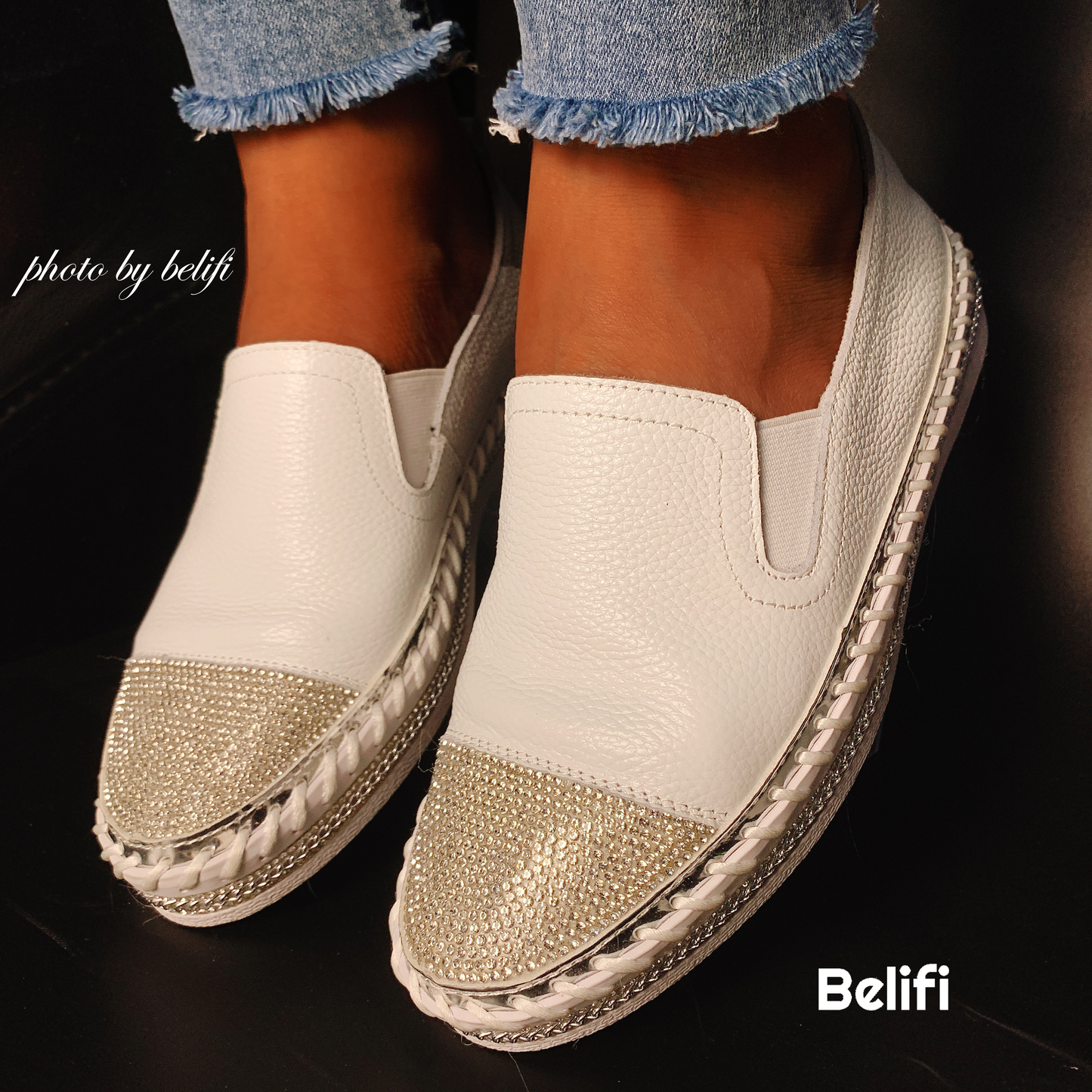 Woman Leather Moccasins