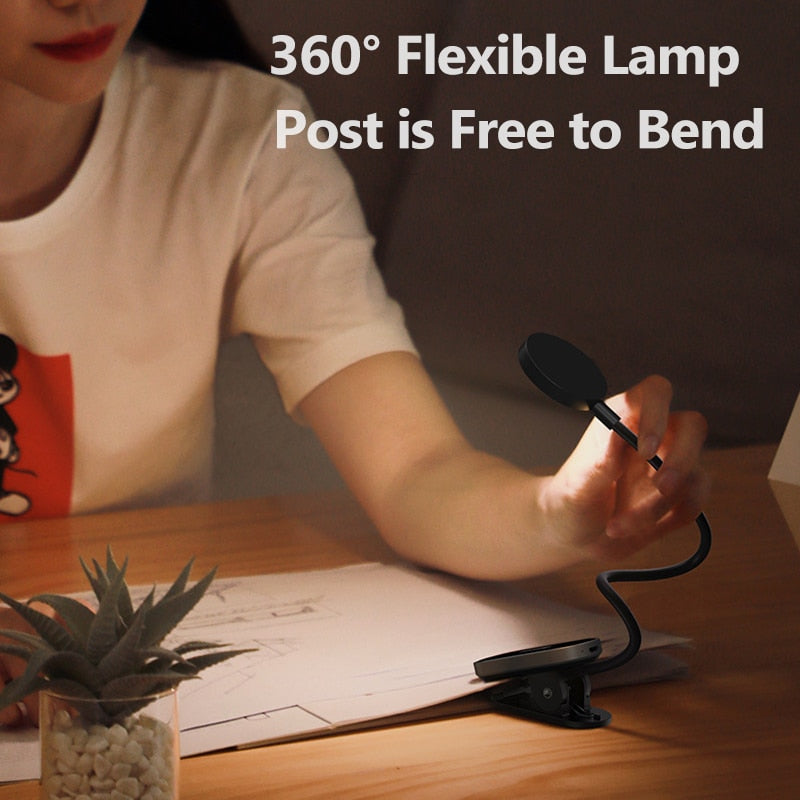 Bestwyle Lamp LED Clip Table Lamp