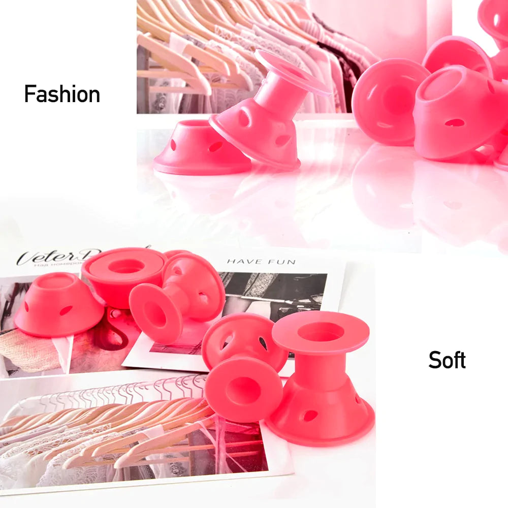 Heatless Silicone Hair Curlers